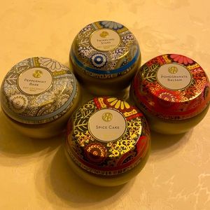 2.5 oz Soy Coconut Candle Scents in Tin 4 count